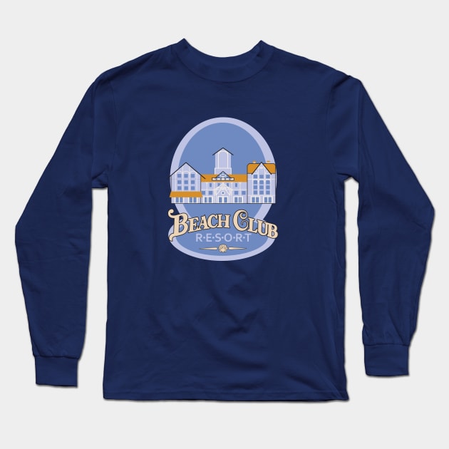 Beach Club Long Sleeve T-Shirt by Lunamis